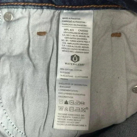 NWT Signature by Levi Strauss & Co. Size 29x30 Men's Loose Fit Jeans Grunge dad - Picture 8 of 15